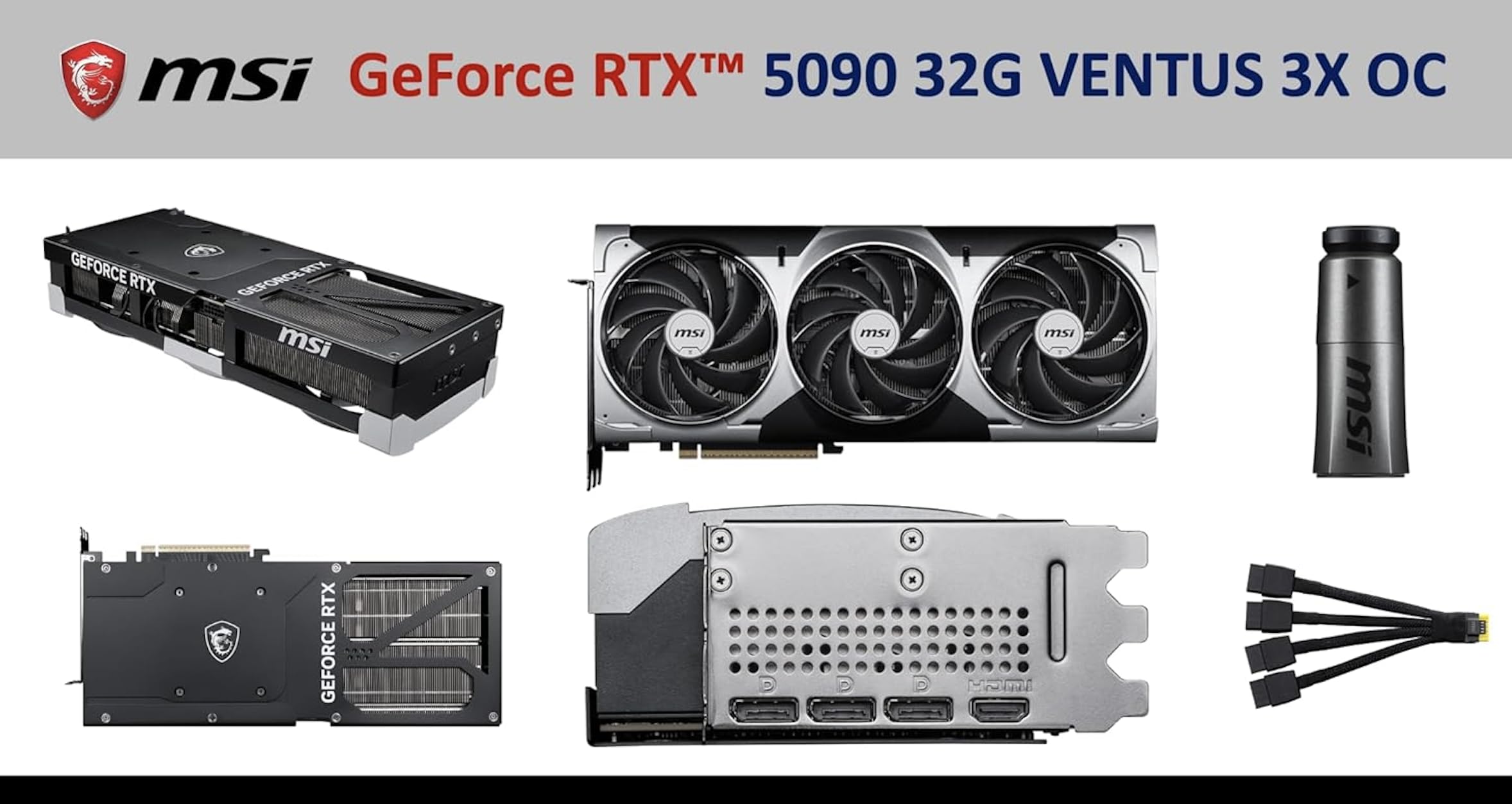 Amazon.com: MSI Ventus 3X FeForce RTX 5090 OC Edition 32GB