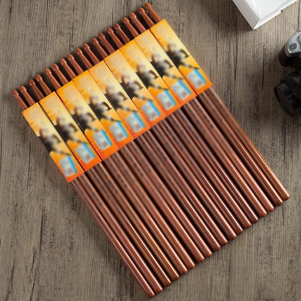 Baguette De Batterie 1-3 Paires, Les Débutants Pratiquent Les Baguettes en Palissandre 5A, Baguette Jouant des Baguettes avec Embout en Forme De Goutte, Accessoires De Percussions