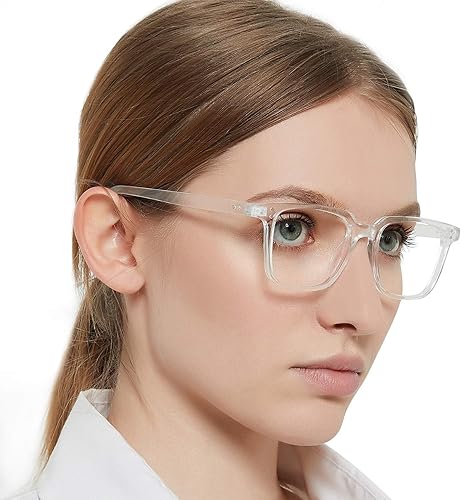 Miniatura 9 de MARE AZZURO Lentes de bloqueo de luz azul para computadora para mujer, elegantes gafas de pantalla para uso en computadora