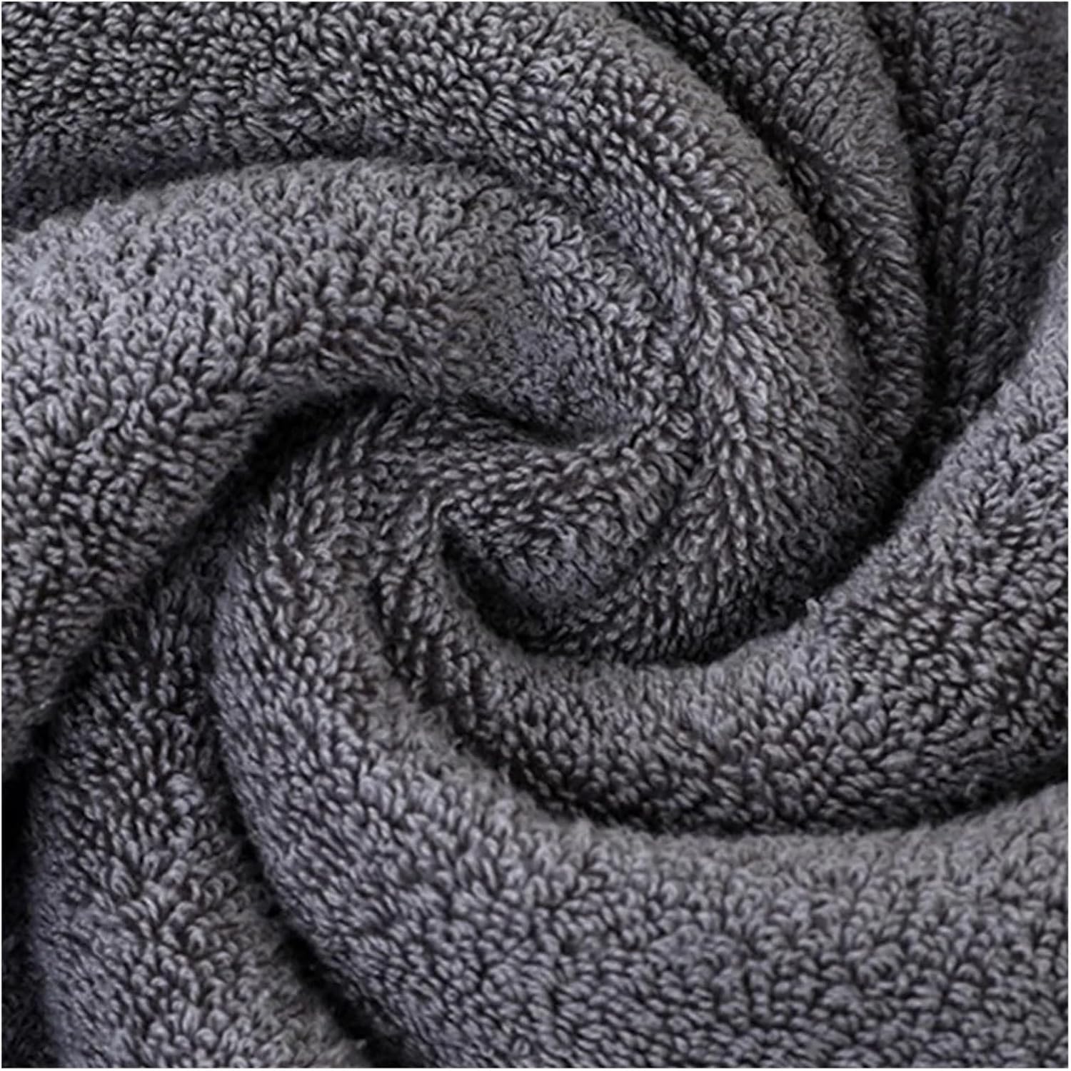 5Pcs Towels Set - Thickened, Ultra Soft & Highly Absorbent, 35x75cm Towel, Men & Women Couples, Ideal for Daily Use(Gray 5pcs)