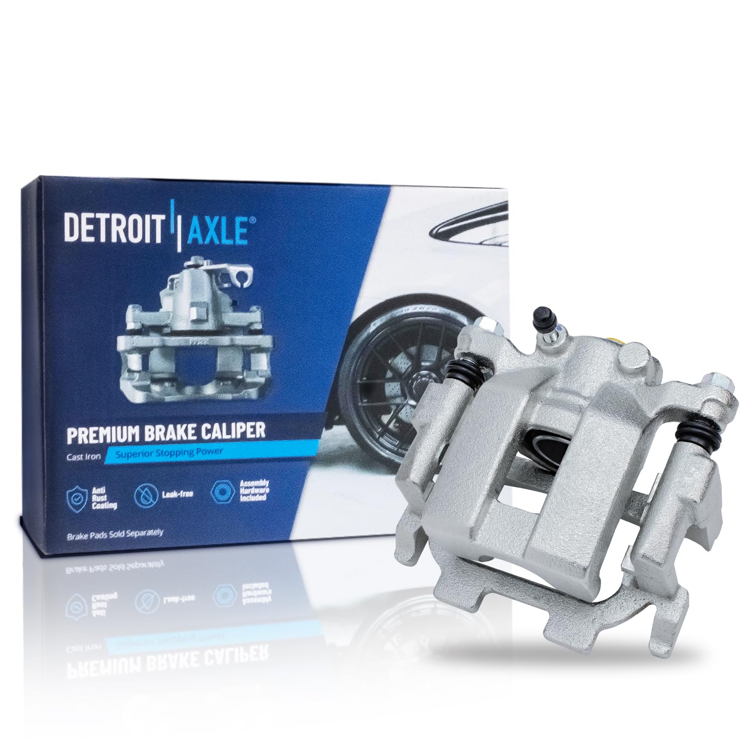 Detroit Axle - Rear Right Brake Caliper for Nissan Murano Pathfinder Quest