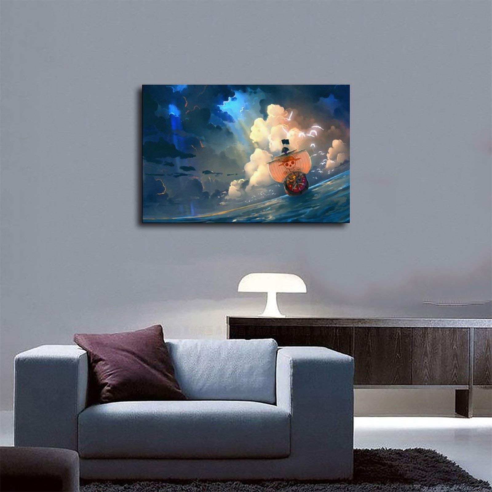 Anime One Piece-Wallpaper Pc Canvas Poster Decoración Dormitorio