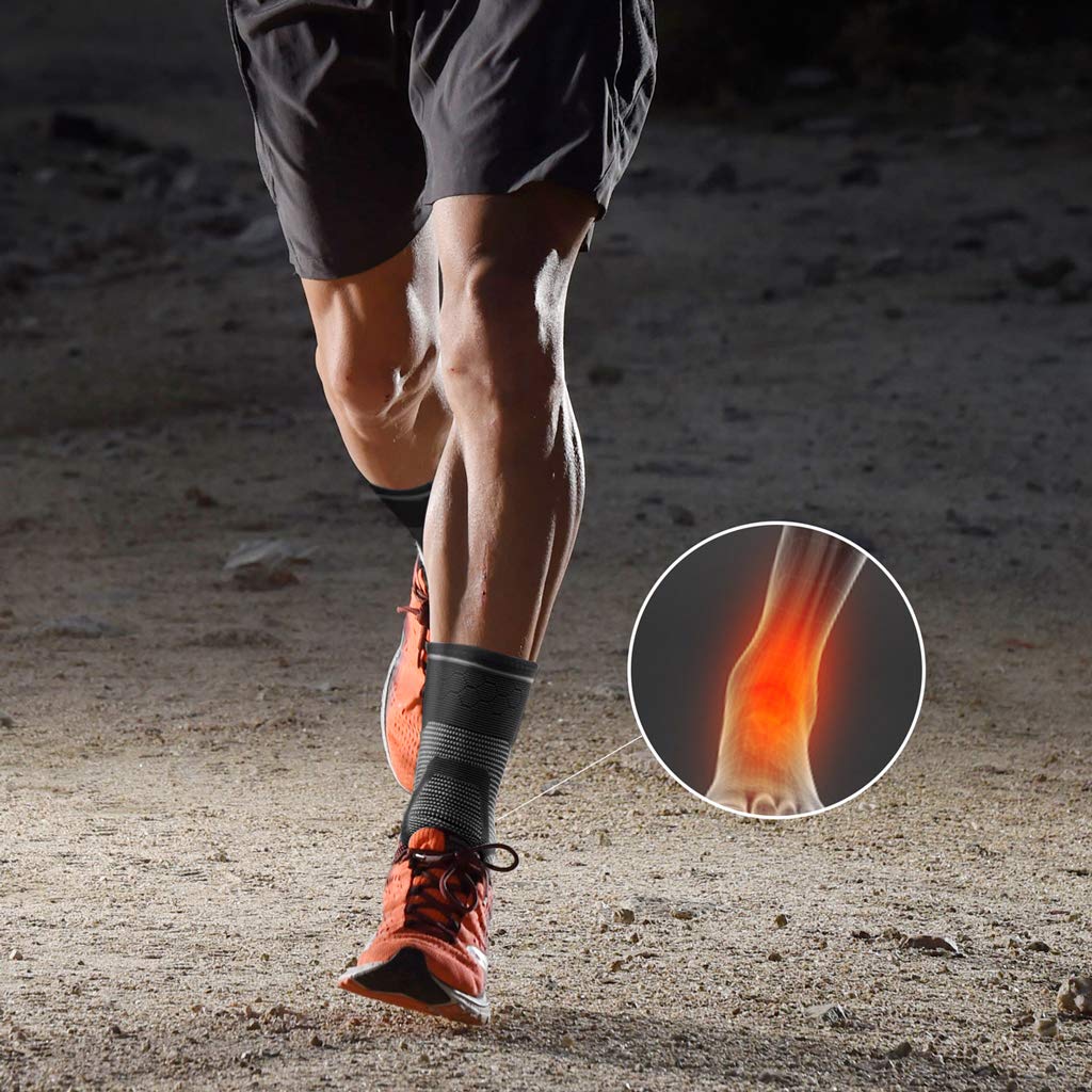 Protege Chevillère Soutien Respirante Compression Sport Cheville Entorse Protecteur