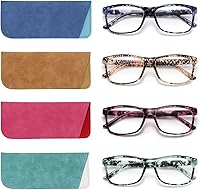 Vista 48 de 1/2/4/5 Pack Computer Reading Glasses Blue Light Blocking Readers Spring Hinge for Women Men