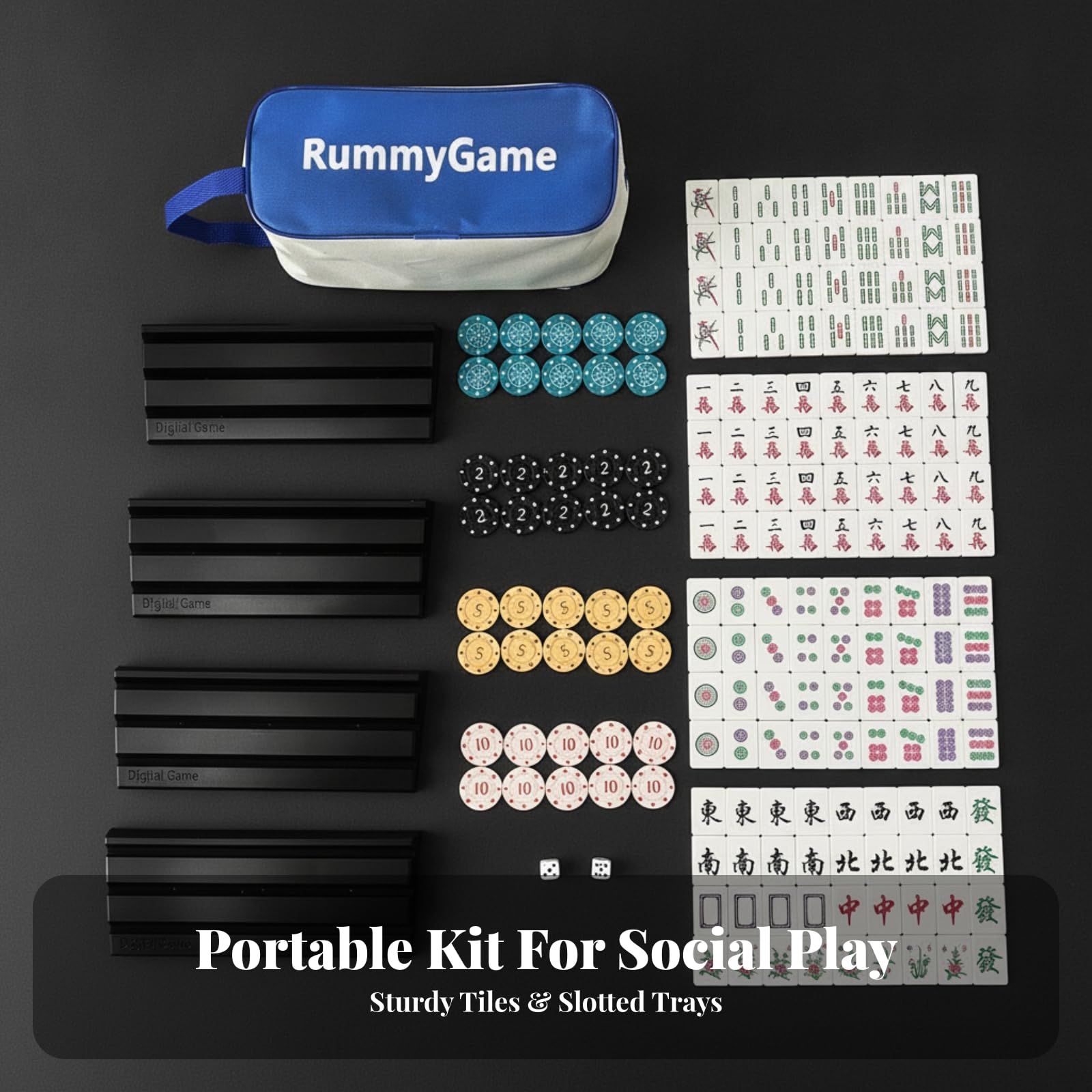 Gioco di ssere con Borsa Portaoggetti Tradizionale, Gioco tattico ssere , Resisn, per Viaggi, Eventi Comunitari , Stile A