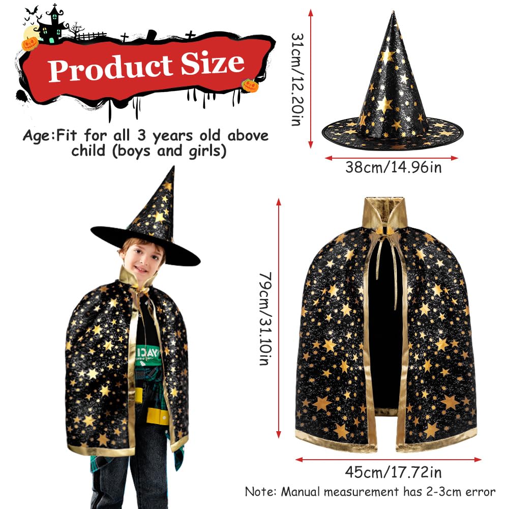 AYBUY Wizard Cape Witch Cloak Kids - Image 2