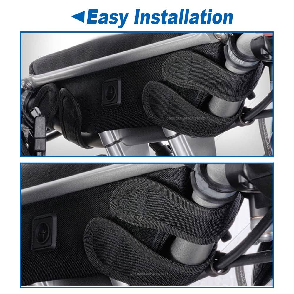 Sac Guidon Moto Wodpice Étanche R1250 GS - Anti-poussière - Poches Multiples - Film Tactile