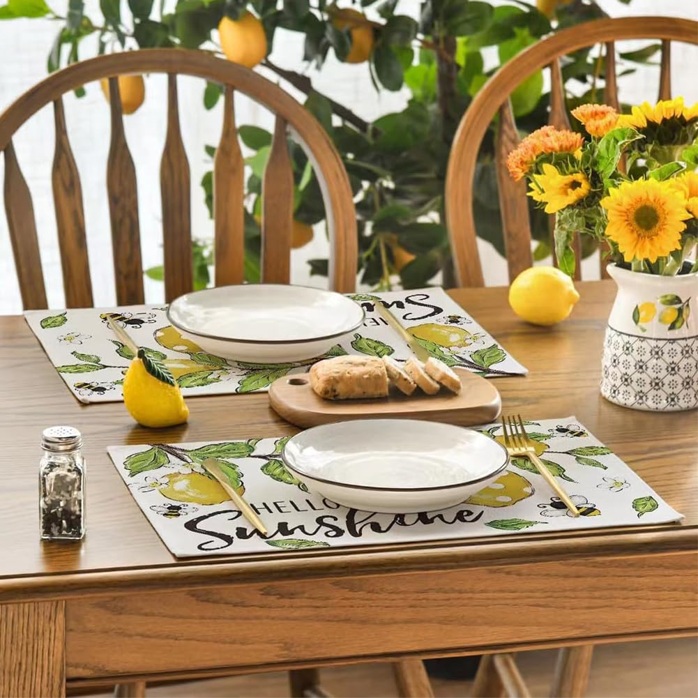 ZES placemats - Citroen - Coté Table