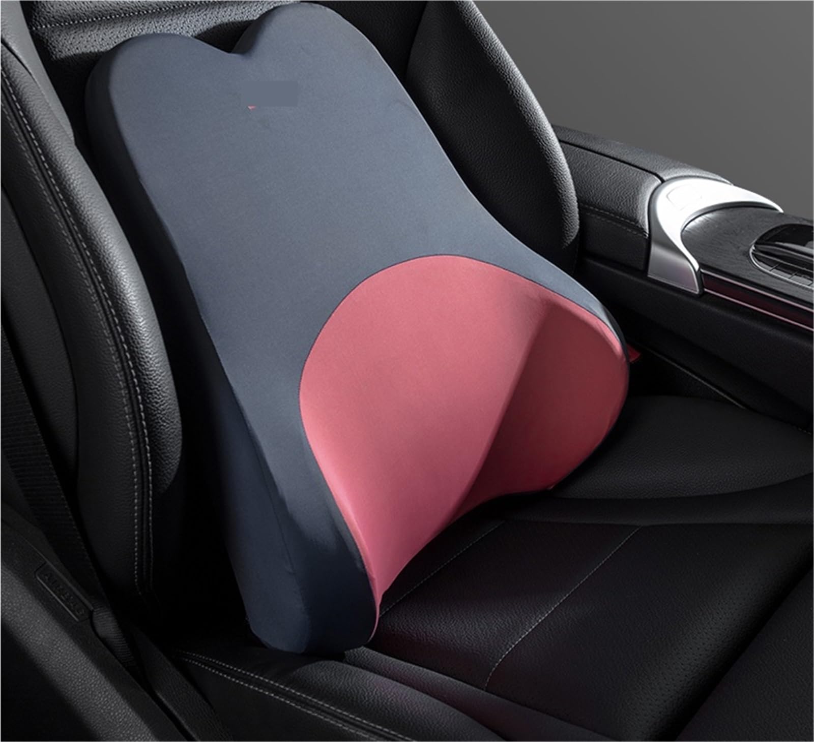 RYNVRNCOE Car Lumbar Support Headrest Neck Pillow Universal Soft Cushion Memory Foam Backrest Interior Accessories(Lumbar Support 1B)