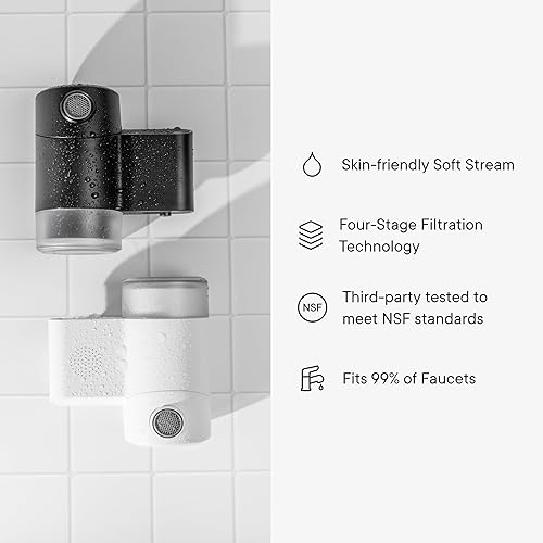 Miniatura 9 de Qure Skincare - Grifo de agua para lavabo de baño, elimina el 99% de cloro y metales pesados, hidratación de la piel en 4 semanas, reduce la