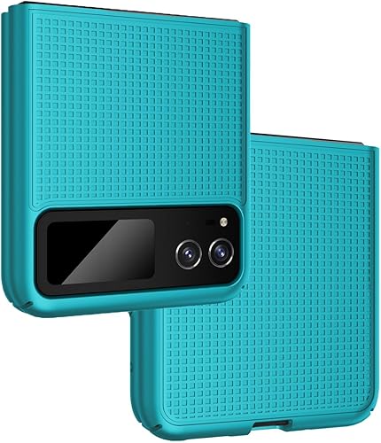 Nakedcellphone Funda para Motorola RAZR 40 (2023), cubierta protectora delgada y rĂgida antihuellas, textura de cuadrĂcula - Verde azulado Aqua Mint Nakedcellphone Funda para Motorola RAZR 40 (2023), cubierta protectora delgada y rĂgida antihuellas, textura de cuadrĂcula - Verde azulado Aqua Mint