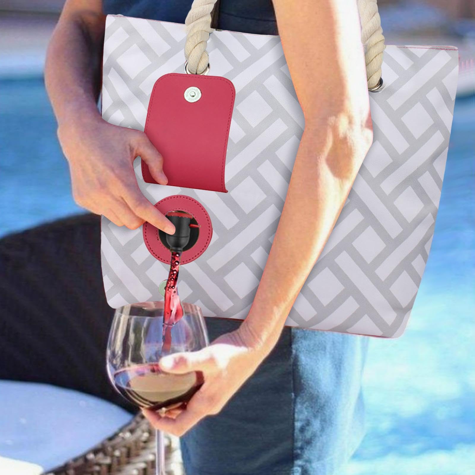 Bolsa de vino – Bolsa de compras de vino, bolsa de transporte de vino