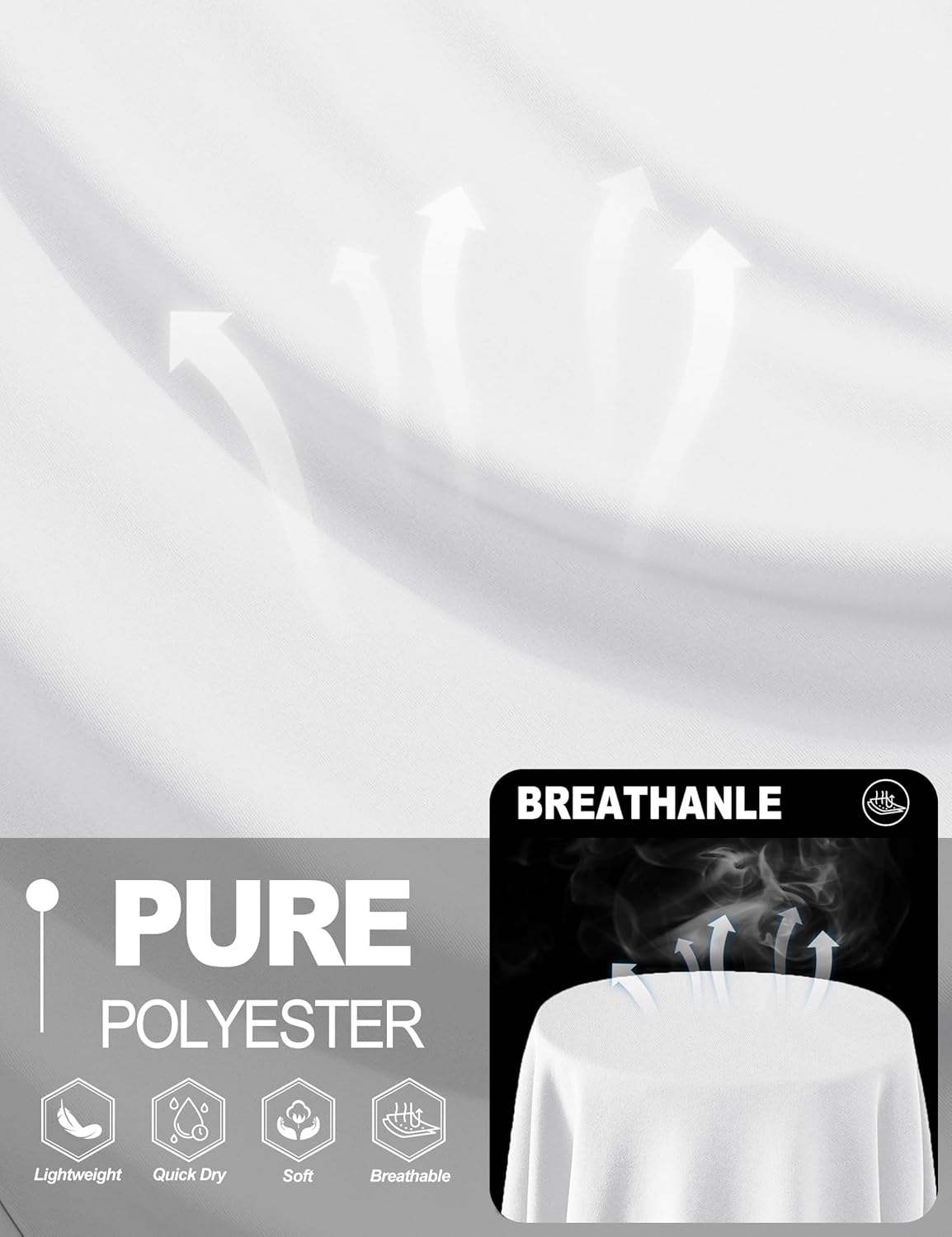 TACVASEN Women's Long Sleeve V Neck Tops Lightweight Quick Dry UPF 50+ Sun Protection Workout Hiking Running Shirts - Image 5