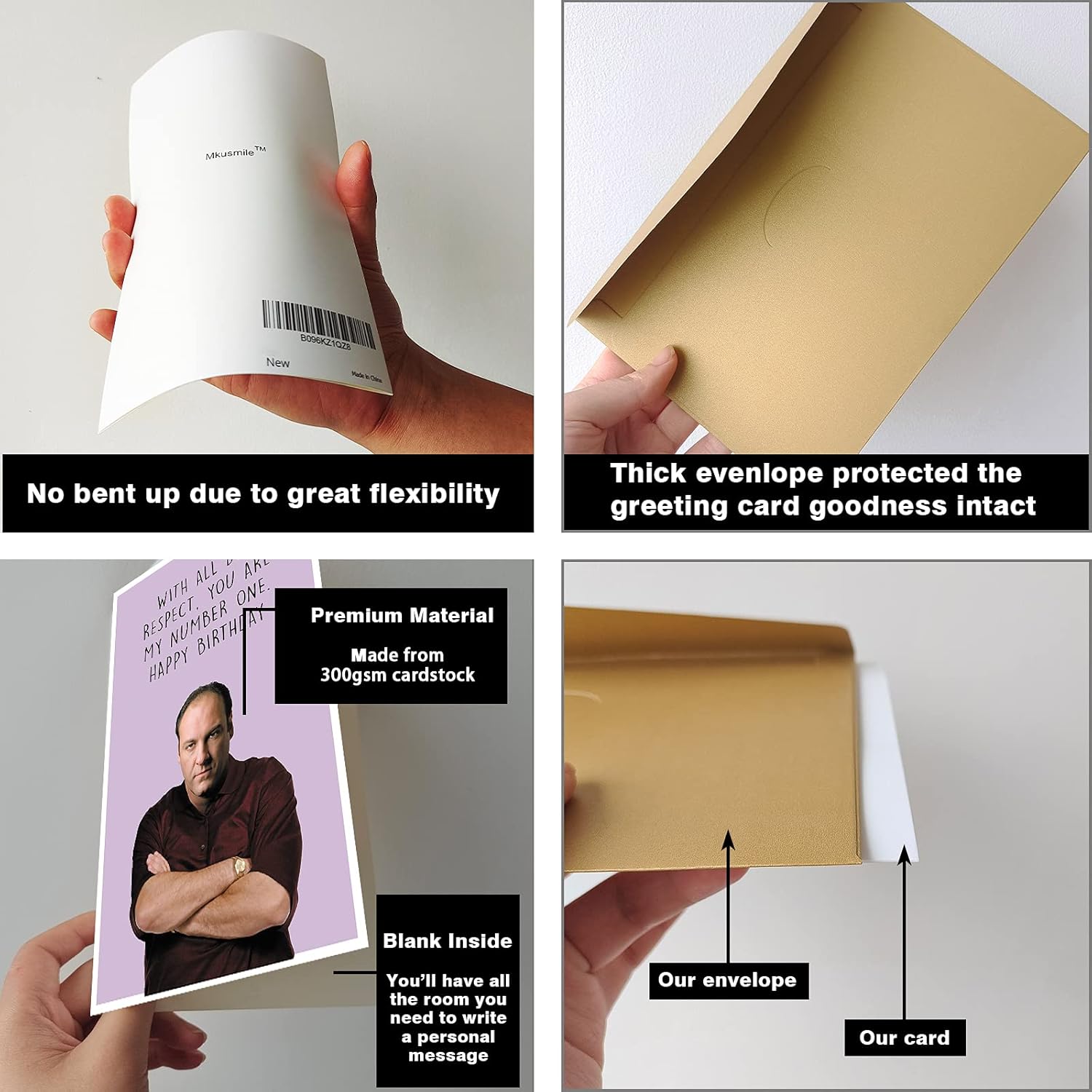 Buy Funny The Sopranos Birthday Card, Tony Sopranos Card for Husband,  Humorous Bday Card for Him Her, With All Due Respect You Are My Number One  Card Online at Lowest Price in