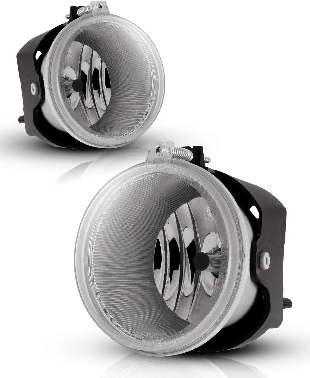 Fog Lights Fit For 05-09 Dodge Dakota, 07-09 Dodge Durango/Chrysler 300 SRT8/Chrysler Aspen, 06-10 Jeep Commander, 05-10 Jeep Grand Cherokee