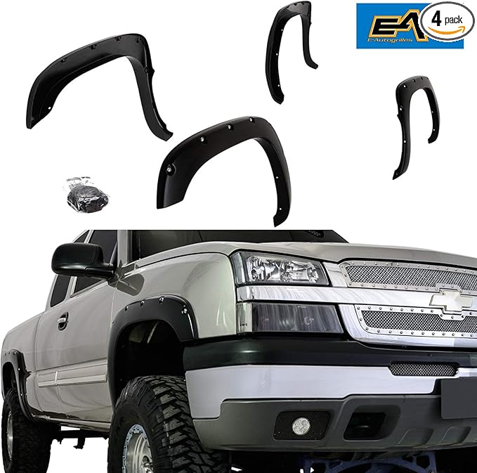 Fender Flares Fenders Fenders Fits 9906 Silverado GMC Sierra Pocket