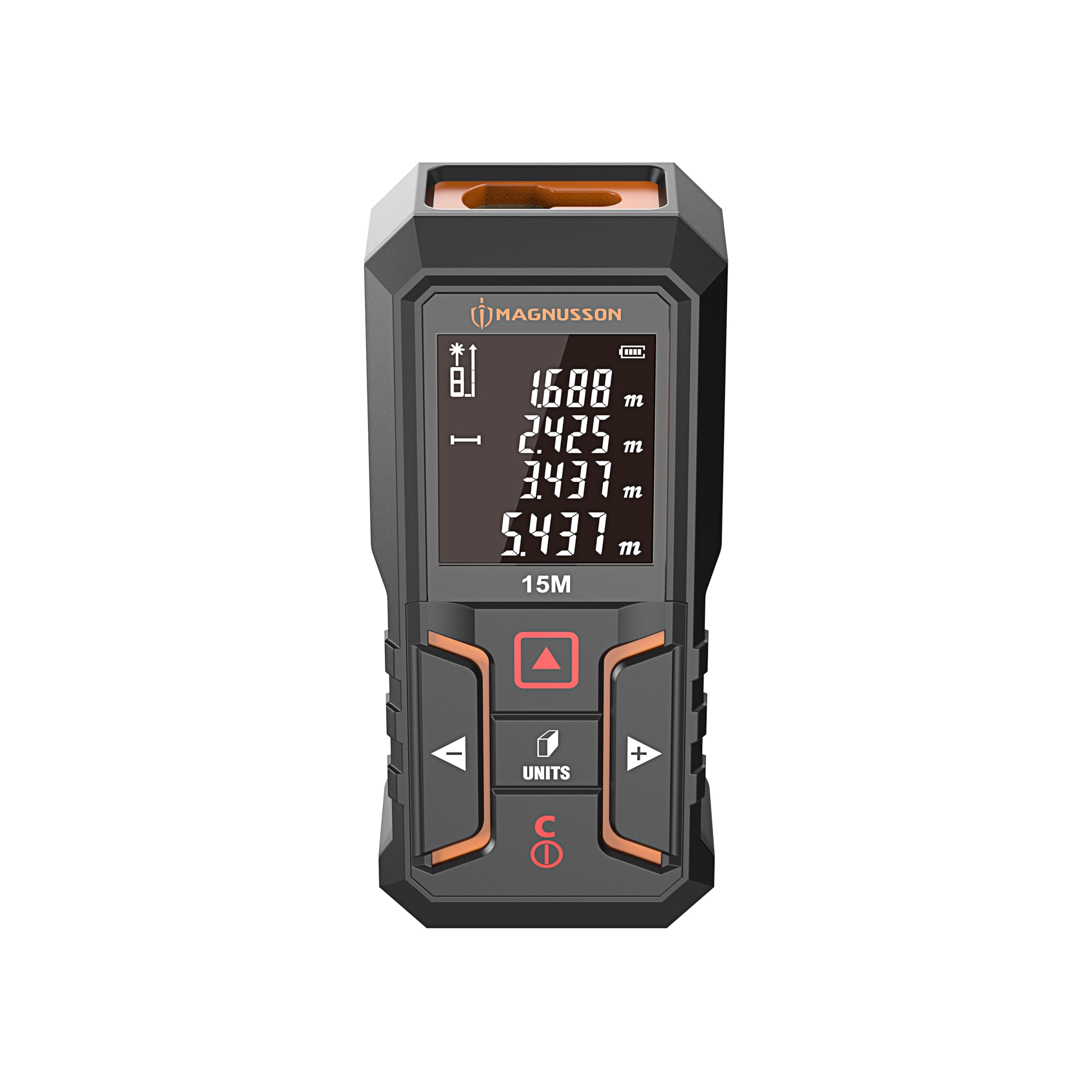 Magnusson Télémètre Laser Rechargeable 15 m USB-C