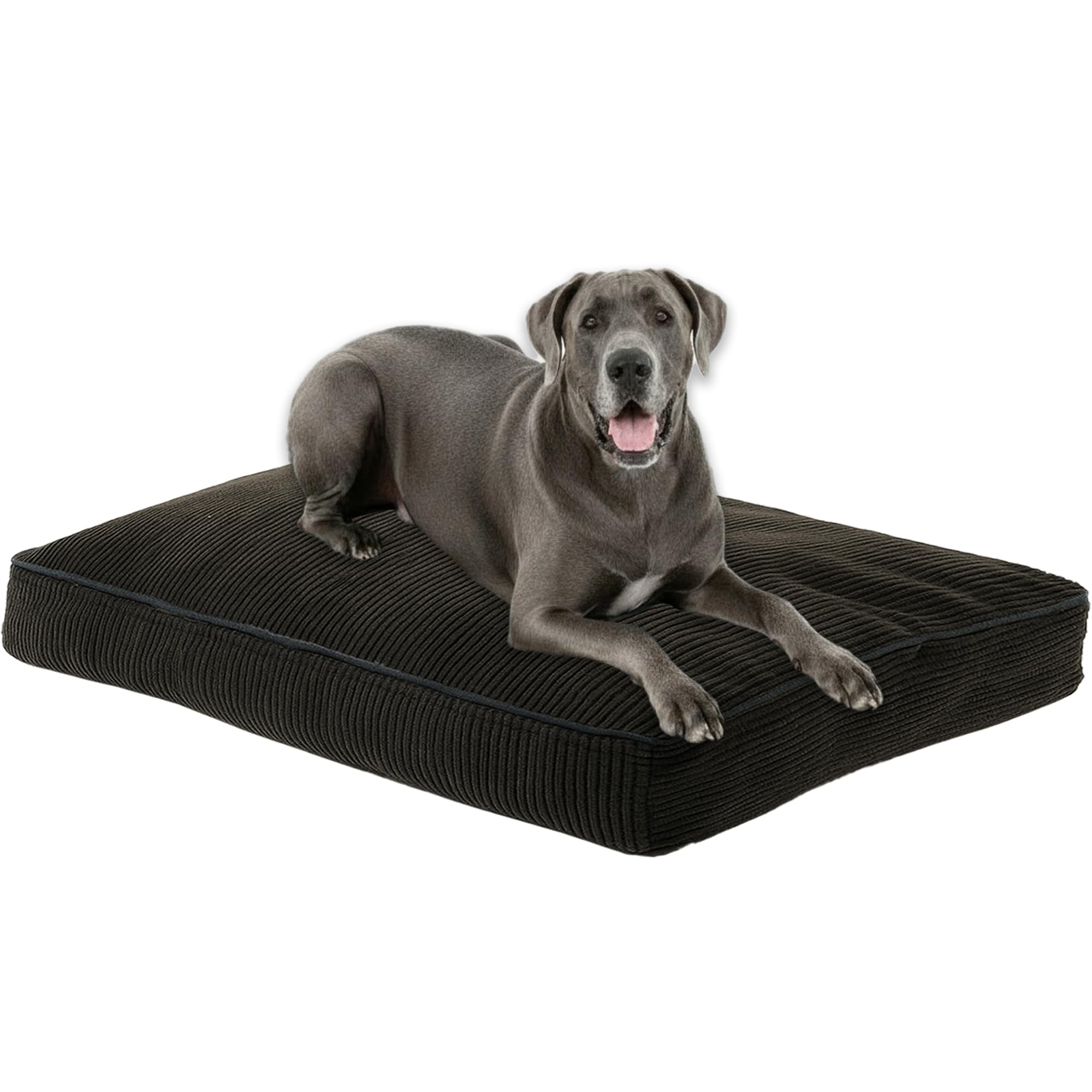 MH Home Dog Bed With Removeable Washable Cover, Pet Cat Beds Cushion Mattress, Soft Warm Dog Mat Pad For Dogs (Extra Large 80 x 120 cm, Perfect Rest) — image 1