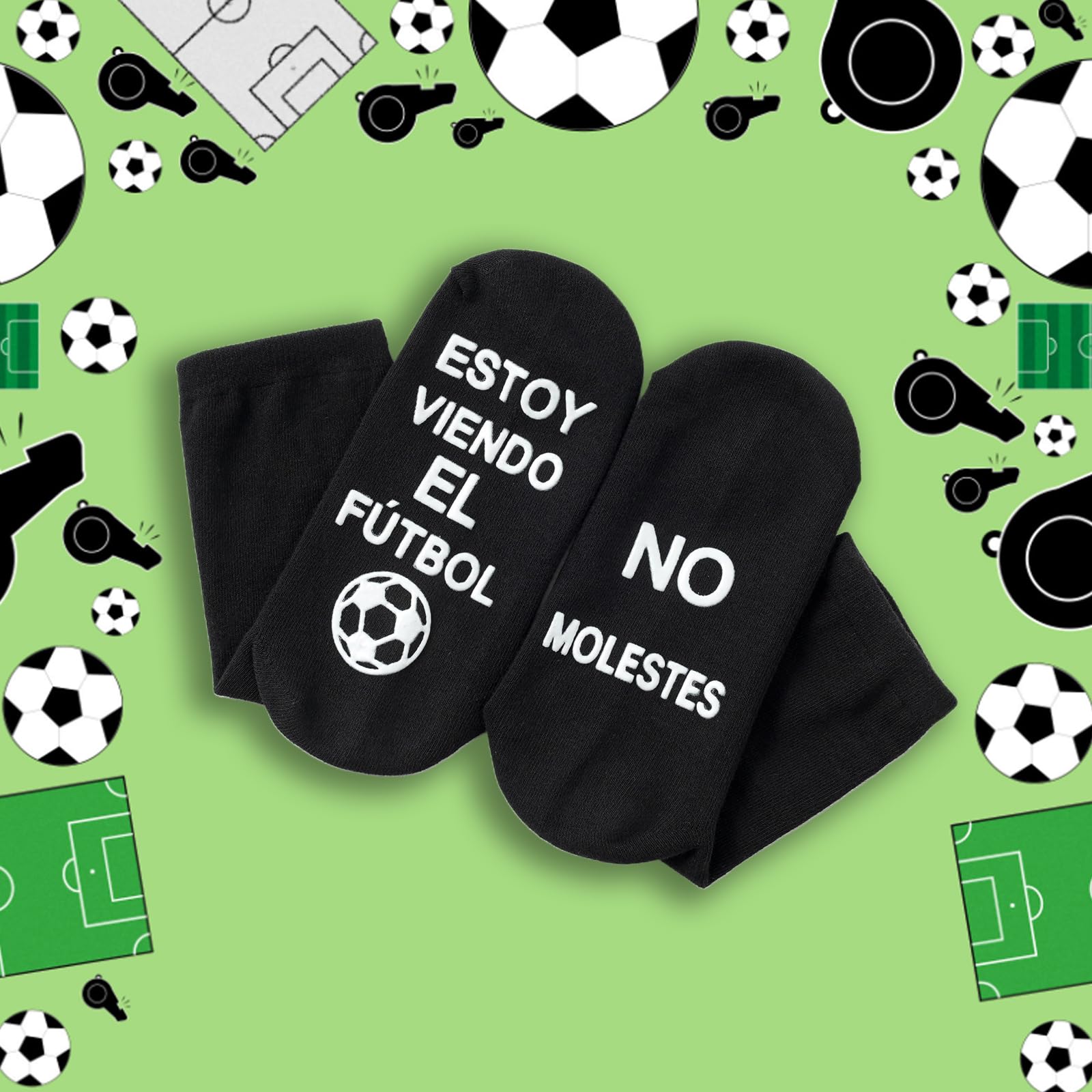 BISOUSOX Calcetines Hombre Divertidos Algodón Calcetines 39-46 Regalo Hombres Padre Fanáticos del Fútbol Calcetines Antideslizantes Regalo Cumpleaños — view 7
