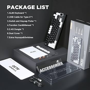 Yunzii AL80 メカニカルキーボード Yunzii AL80 メカニカルキーボード YUNZII AL80 QMK/VIA