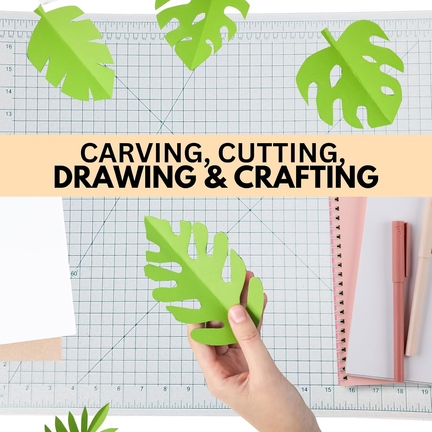 ARTIST'S BEST 18 x 24" Self Healing Clear Cutting Mat