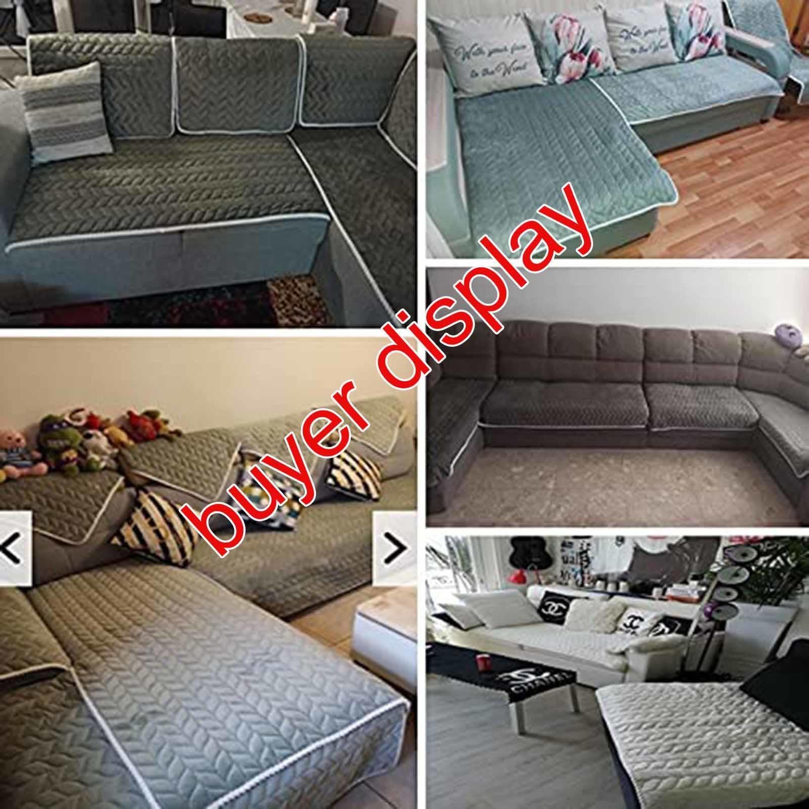 MAXIFUNDAS- Cubre Sofá Chaise Longue Acolchado MAUI Brazo Izquierdo