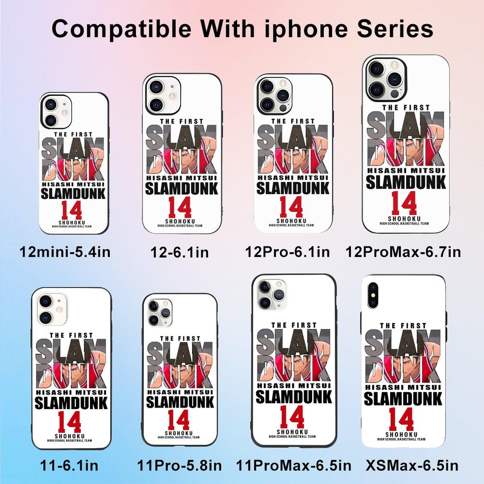 Amazon.co.jp: iPhone 14 Proケース スラムダンク 三井寿 あいふぉん14