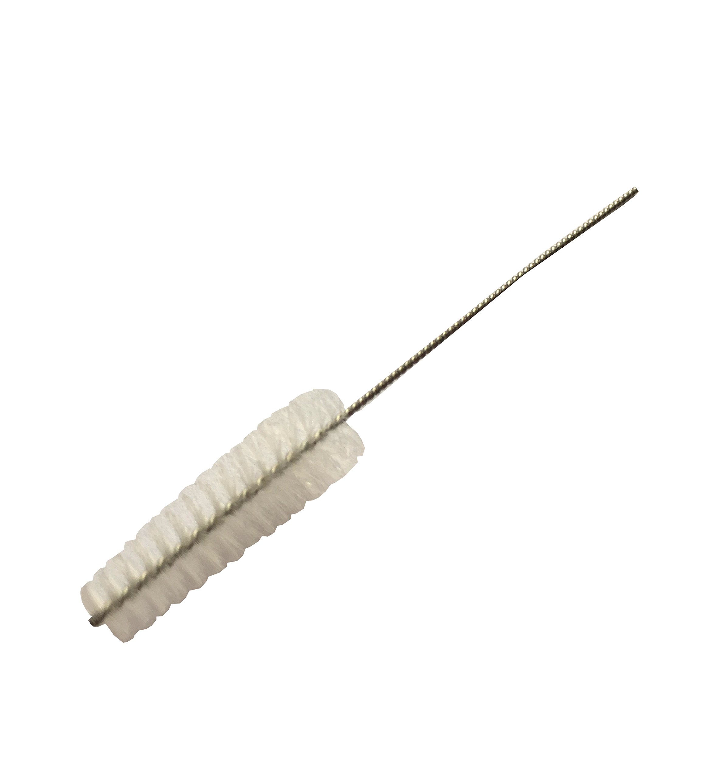 New 1 x Mini White Nylon Cleaning Cleaner Brush for Hearing Aid