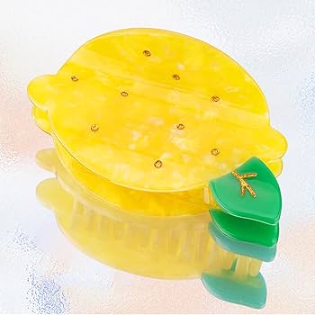 オーダーメイド商品♡ぷっくりレモン♡ベビーヘアクリップ レモンとオレンジのベビーヘアクリップ | yukotto's STORE