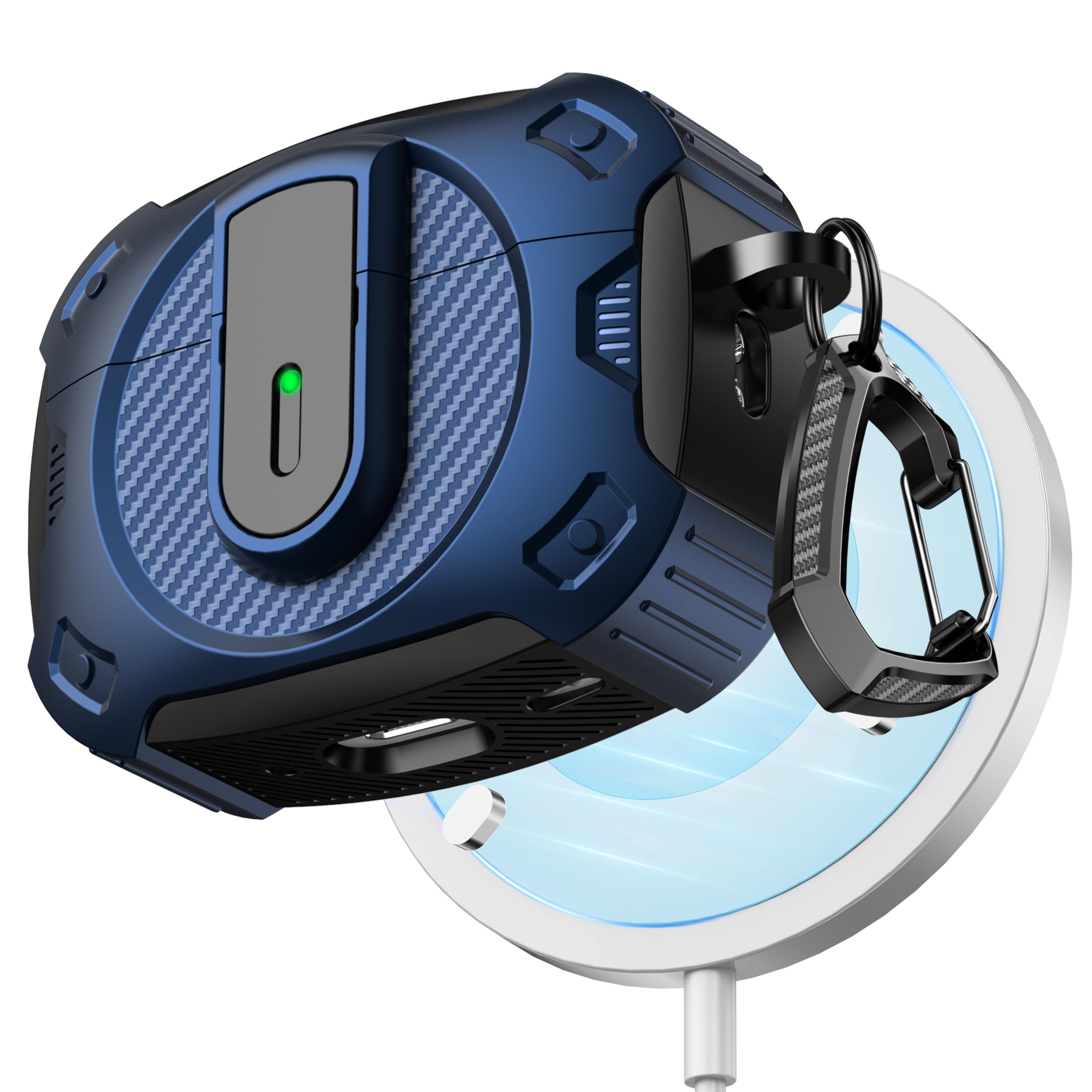 RFUNGUANGO for AirPods Pro 2nd Generation Protective case, 2024 New Space-Themed Protective case. Compatible with Airpods Pro 1/2 and, Works with