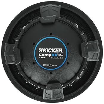 KICKER CVX15 ウーファー 15インチ 4ΩDVC Amazon.com: KICKER (2