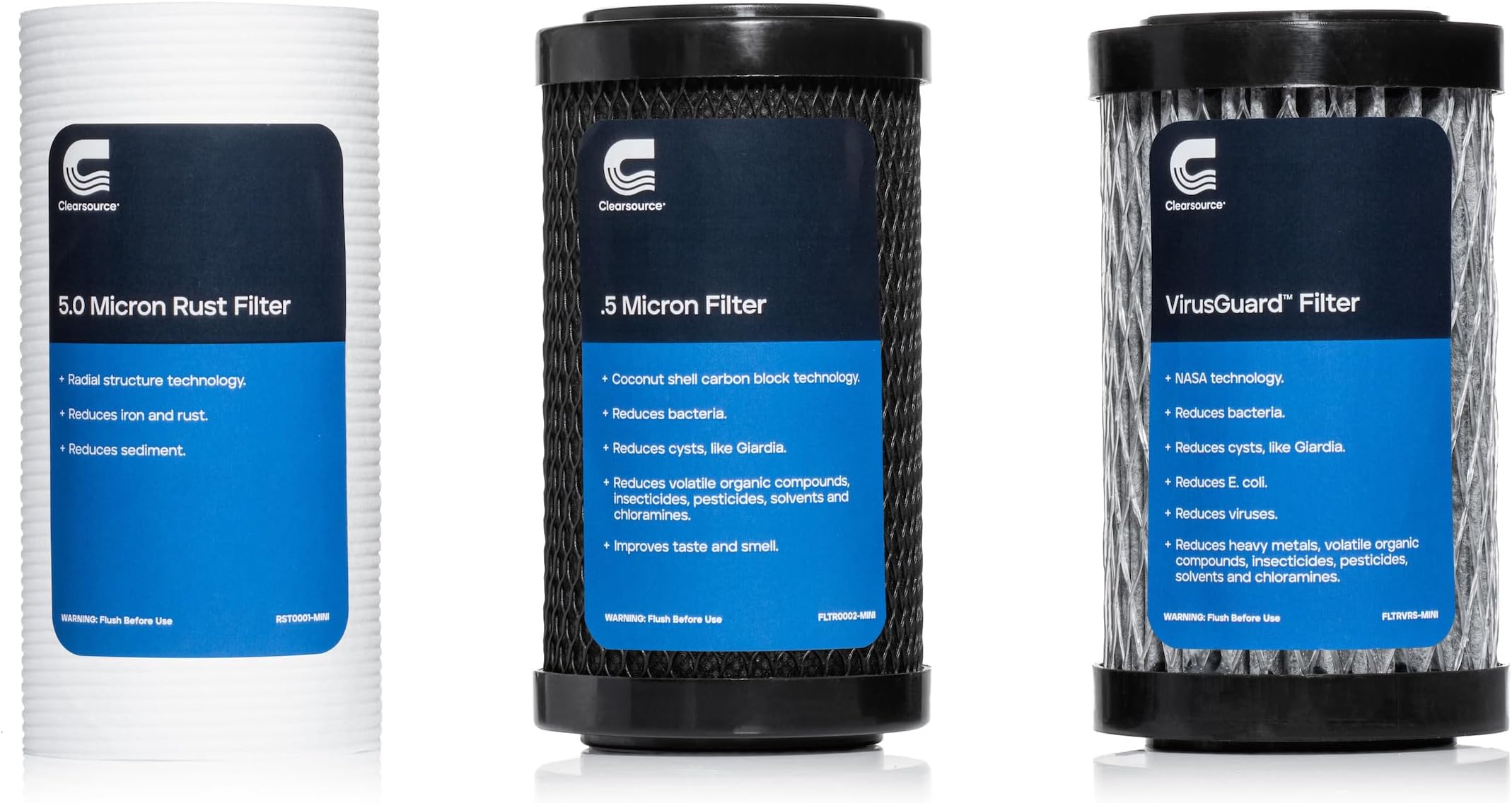 Clearsource Ultra Mini Replacement Filters Three Pack