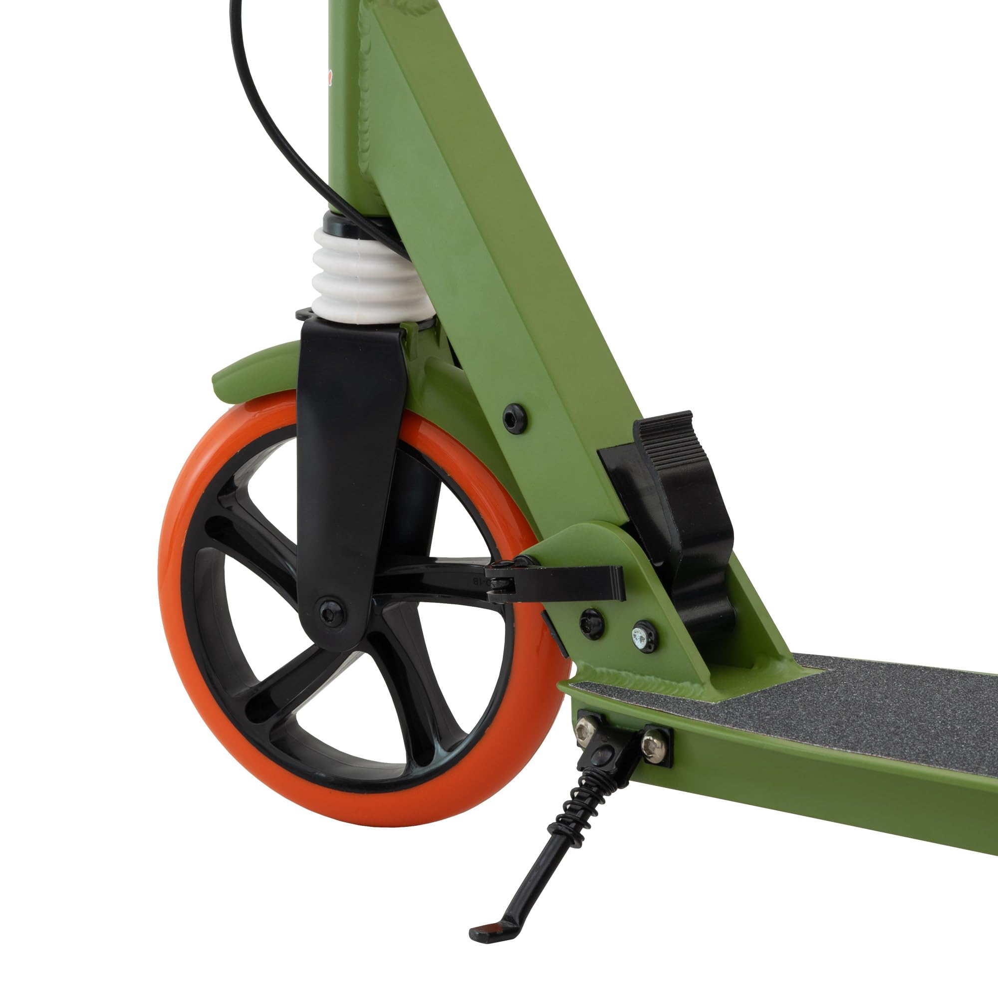 OLSSON Patinete Scooter Cheer -Rodamientos ABEC 9, Manillar con Altura Regulable (90-104CM), Plegable, puños de Silicona TPR BMX, suspensión Delantera, posapié, Ruedas de 200MM PU,homologado