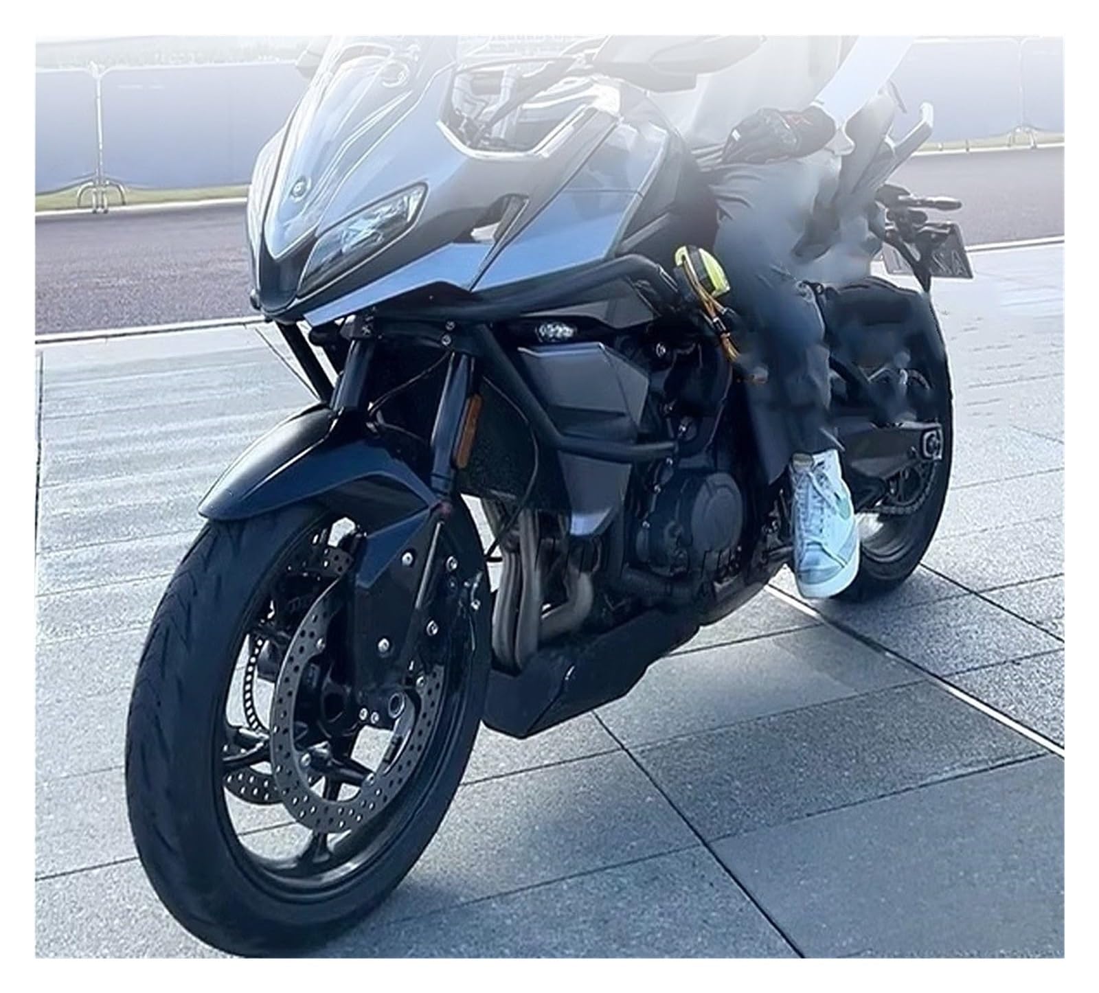 Paracoppa motore moto Per Tiger Sport 660 2022-Per Trident 2021-Protezione Del Telaio Motore Coperchio Di Protezione Piastra Paramotore Bash Accessori