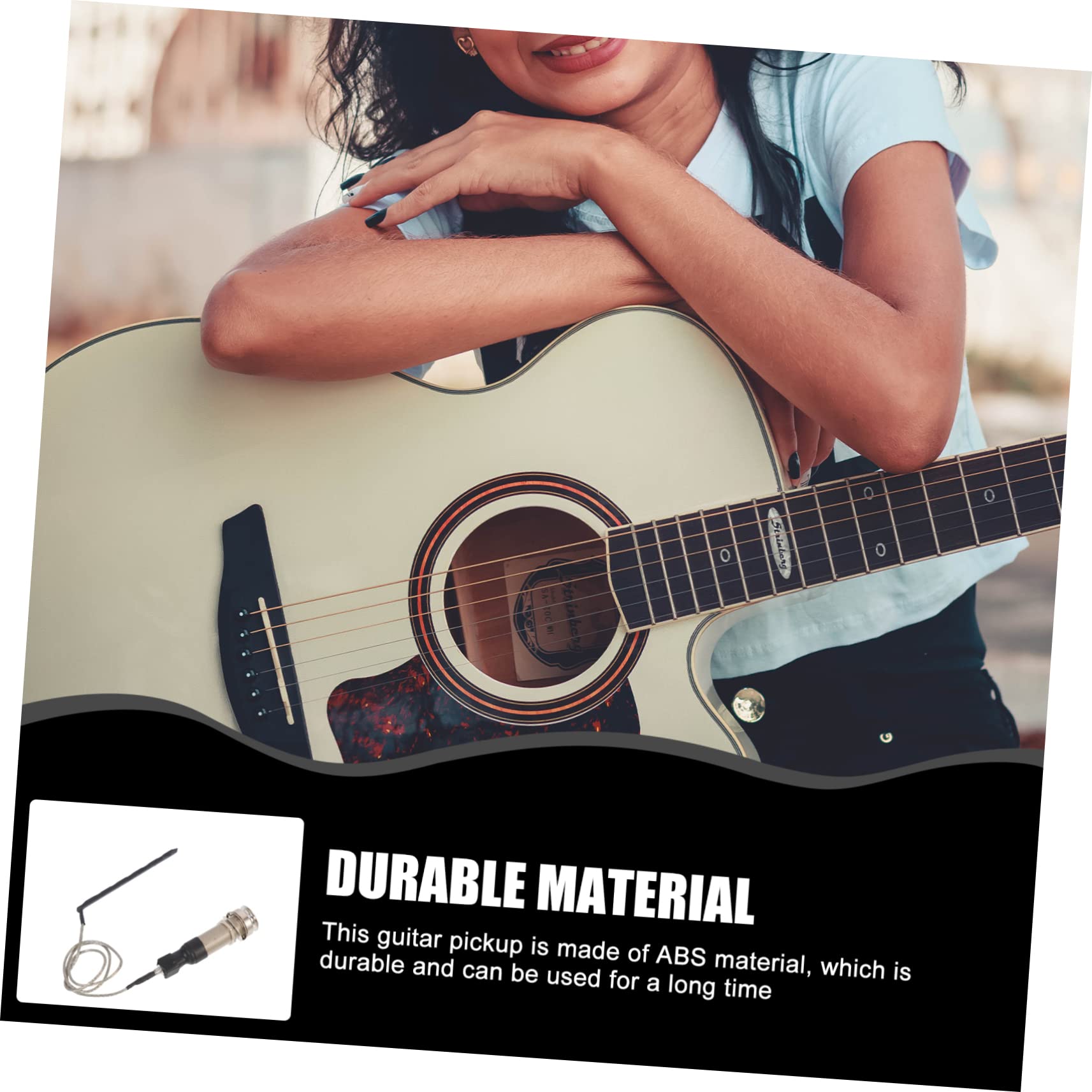 Yardwe Harfen-Tonabnehmer - Stimmgerät Für Ukulele & Saiteninstrumente