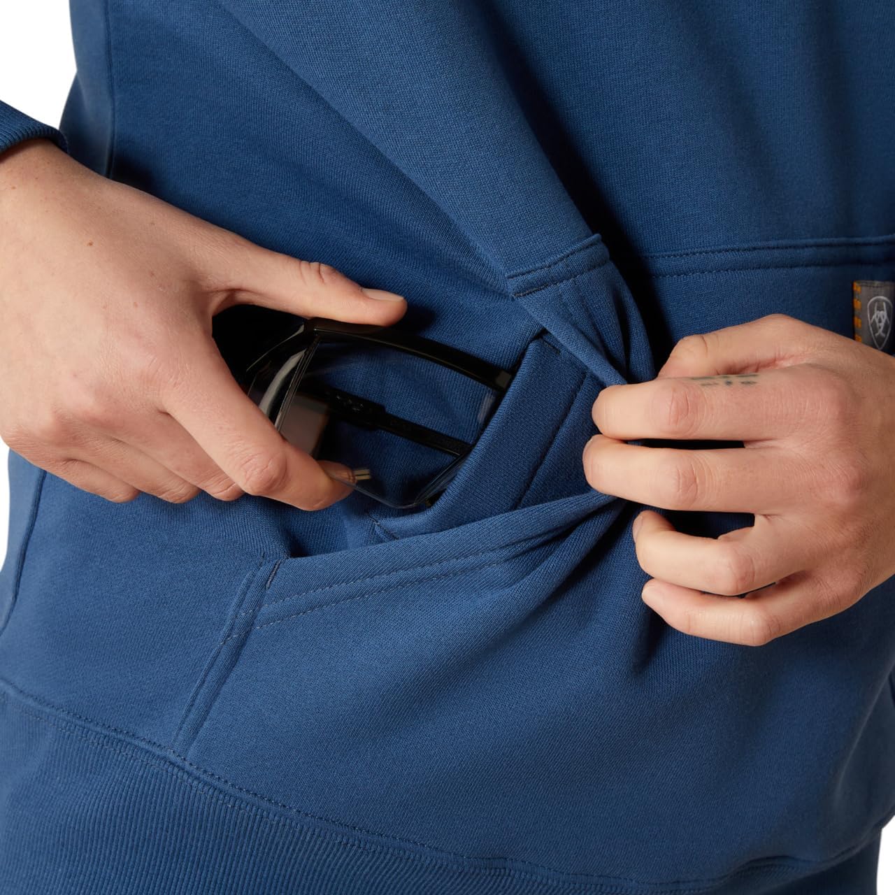 ARIAT womens Rebar Graphic Hoodie - Image 5