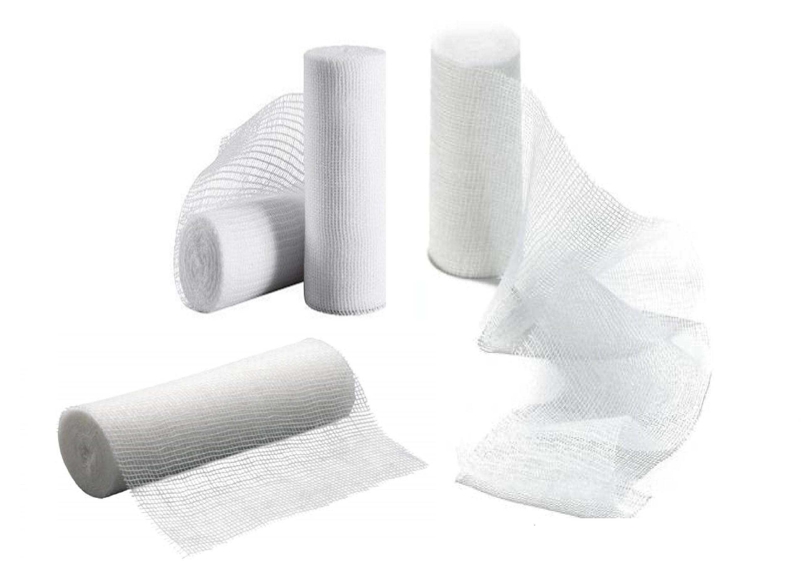 NUVO MEDSURG Non Sterile Roller Bandage FII, (15 Cms x 4 Mts) - 12 Rolls