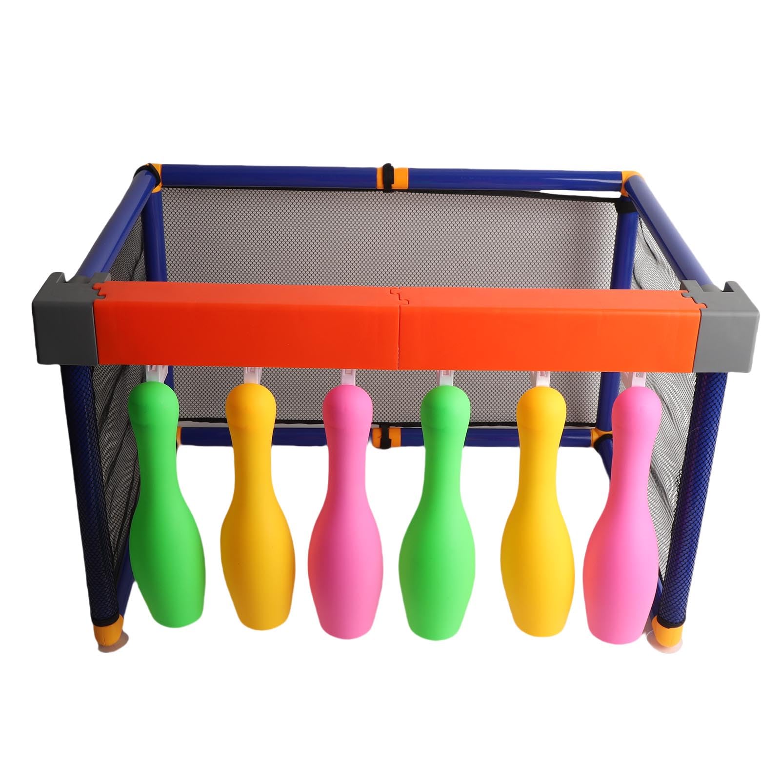 YUYTE Set Giochi Calcio e Bowling 2 in 1 per Bambini con Birilli Luminosi