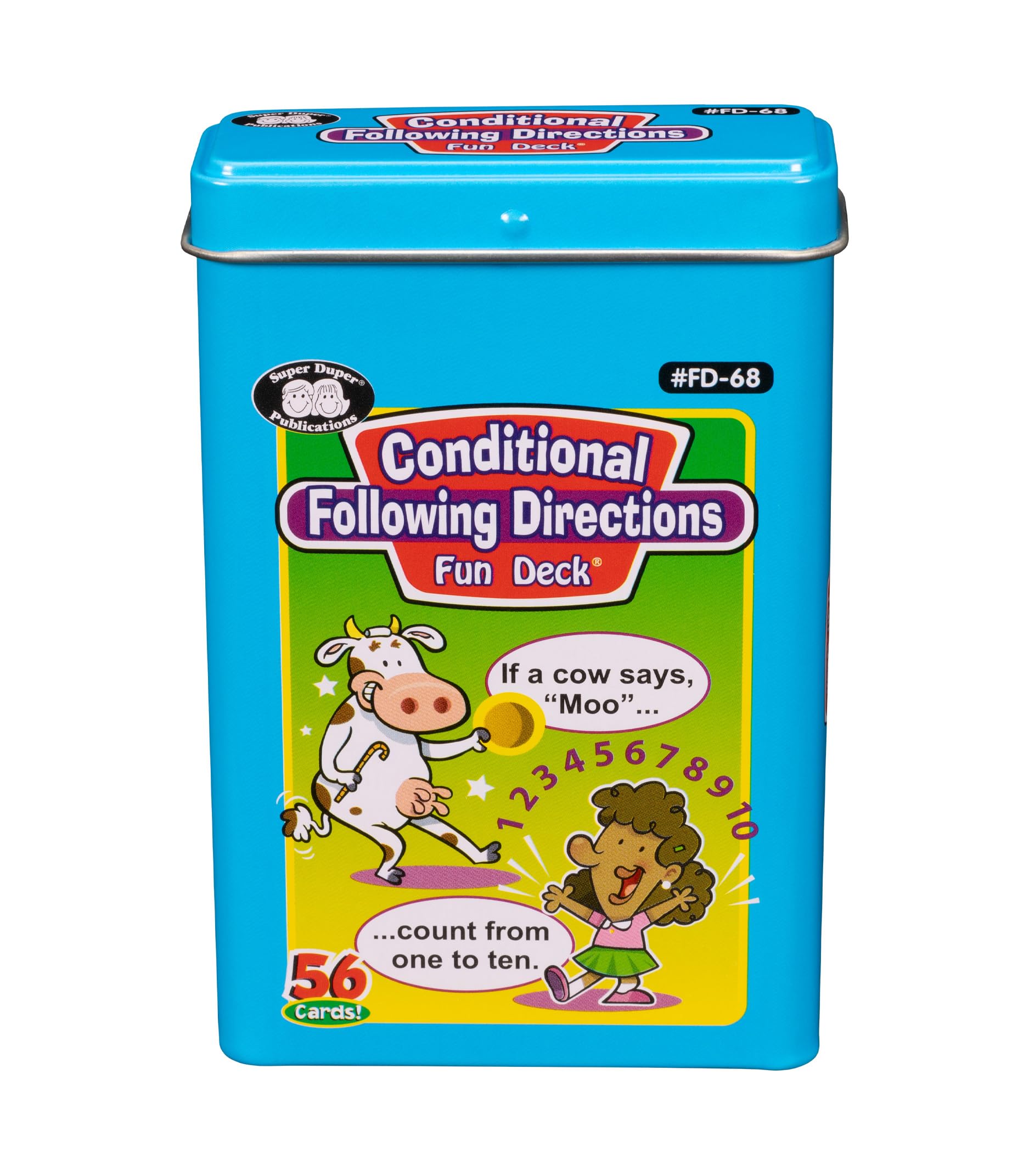 Super Duper Publications | Conditional Following Directions Fun Deck Flash Cards | Educational Learning Resource for Children