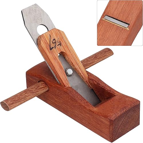 Miniatura 4 de Cepilladora de aviones de mano, avión de carpintería, aviones de mano de teca, cepilladora de madera para carpintería, herramienta de artesanía para