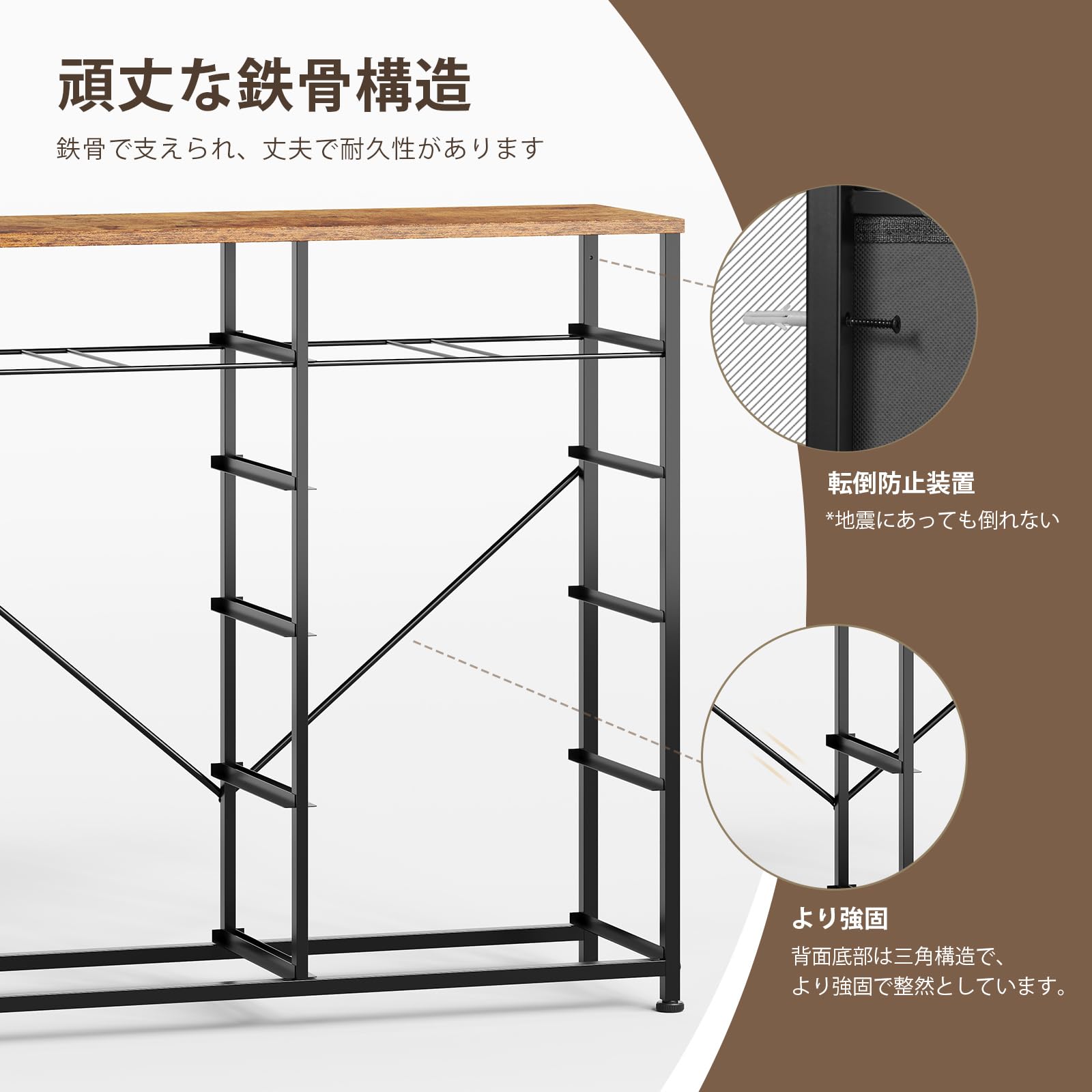Amazon｜YeTom タンス 収納チェスト リビング 収納 100*29.8*100cm 大