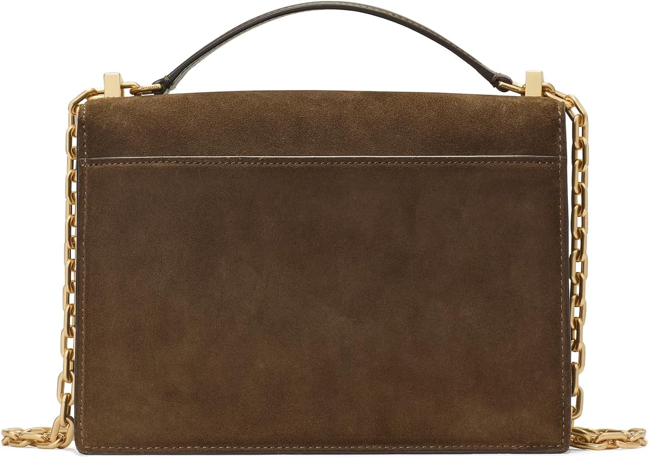 kate spade new york womens Deco Leather Flap Chain Crossbody - Image 3