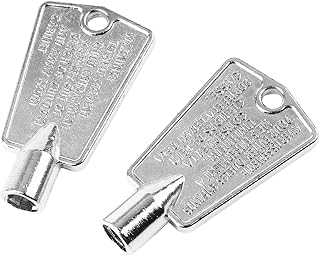 2PCS 216702900 Metal Freezer Door Keys, Freezer Door Key for Frigidaire Kenmore GE Replaces PS1991481, AP4071414, PS2061565, AP2113733, 06599905, 08037402, 12849, 1259502, 216388700, 297147700