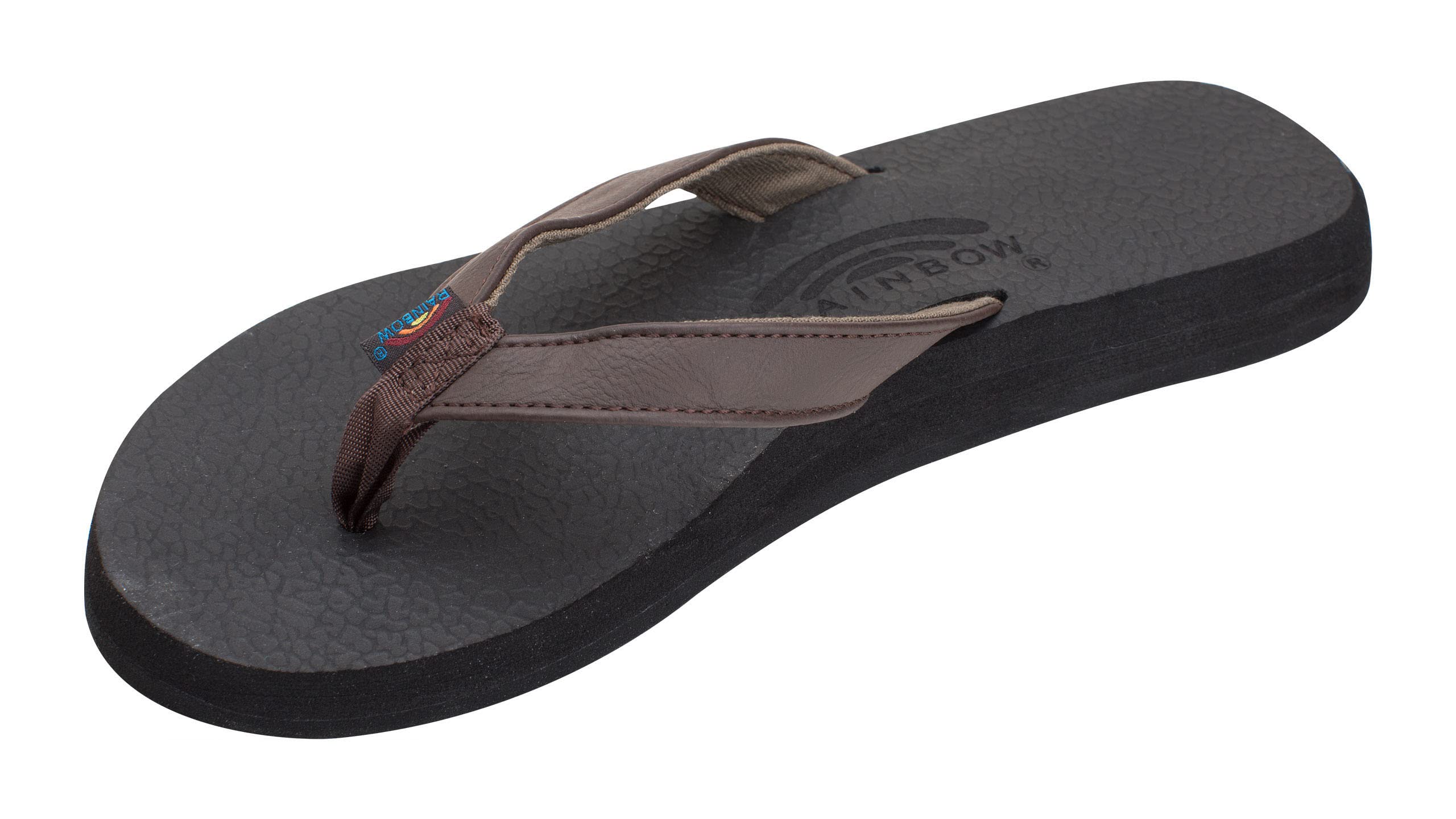 Rainbow Sandals Women's The Cottons Soft Rubber Top Sole w/Tapered Strap