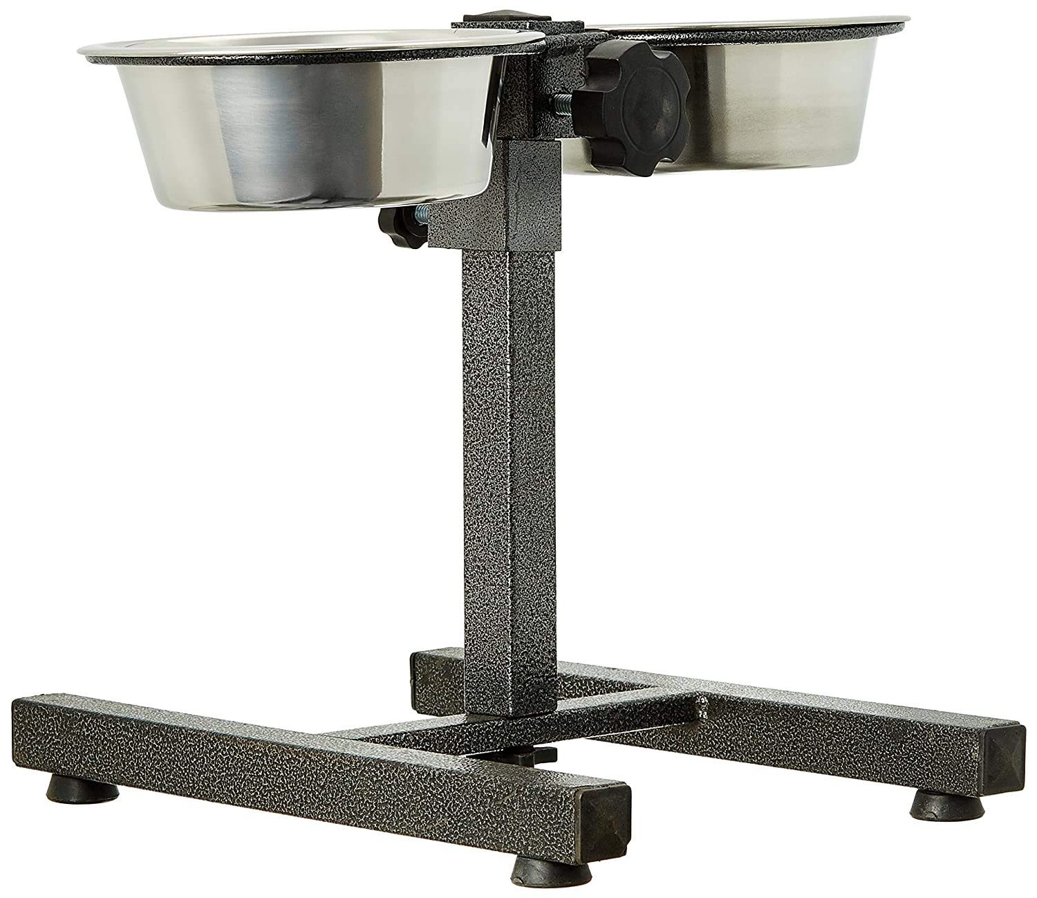 Pet Guard Dog Bowl Adjustable Stand with 2 Piece Bowl with Stand Steel Bowl (Small) (B091PT55GM) Amazon Price History, Amazon Price Tracker