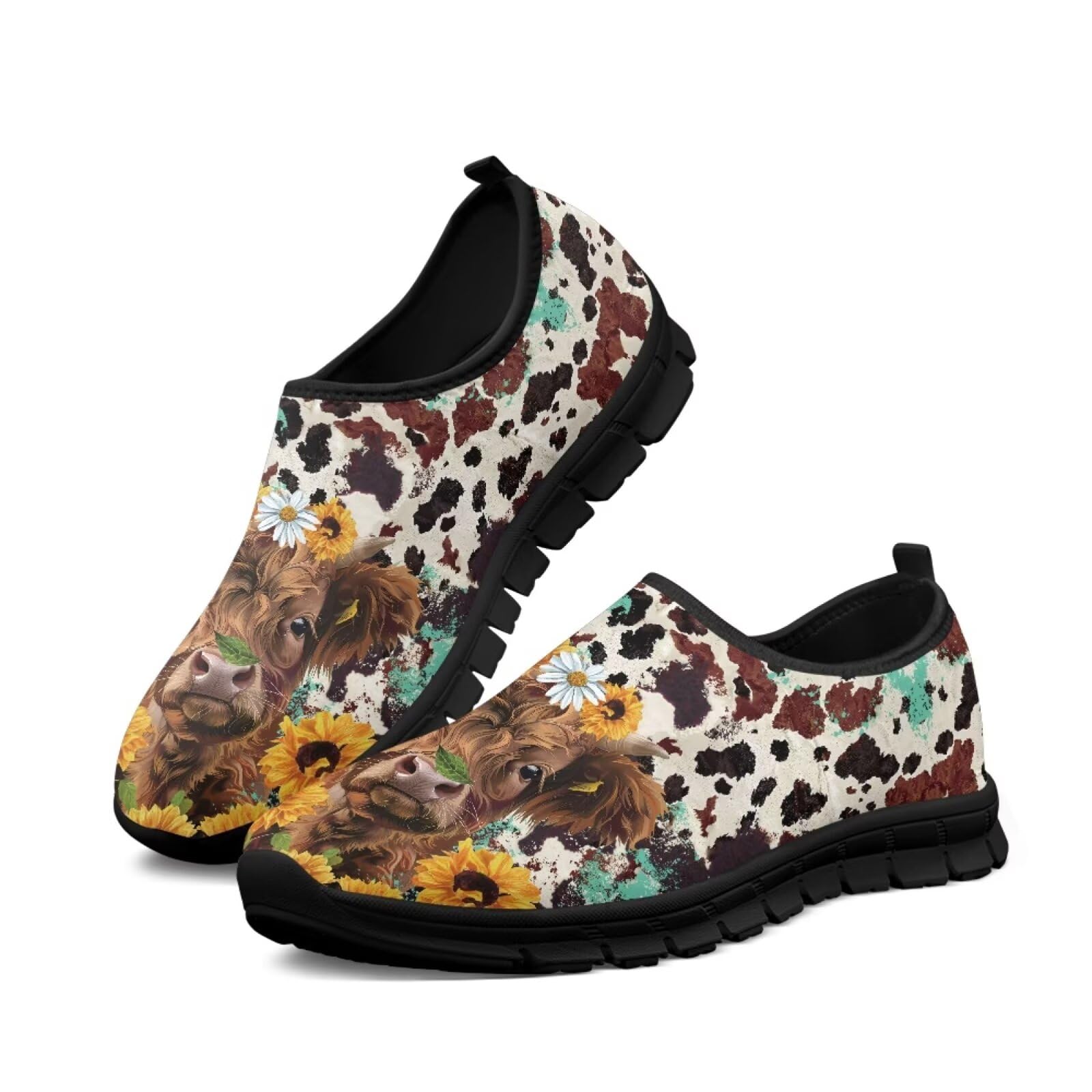 xixirimido Walking Shoes for Women Slip On Low Top Casual Flat Sneakers Lightweight Breathable Mesh Tennis Footwear