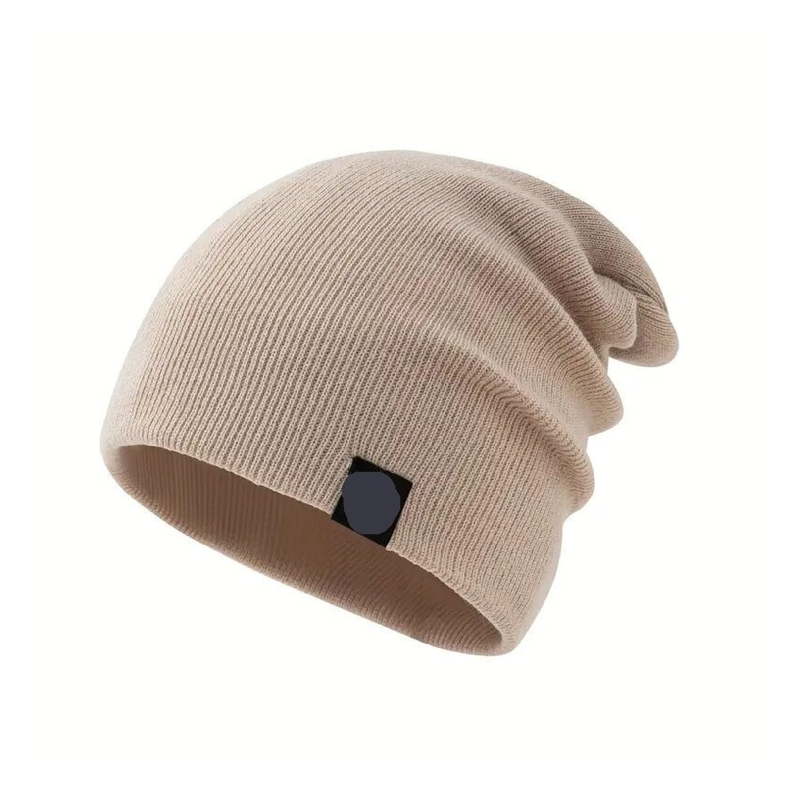 Generico Berretto lavorato a maglia cappello caldo autunnale e invernale | Cappello in maglia solida morbido e caldo for uomo e donna
