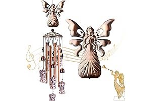 JUNQIU Angel Wind Chimes: A Symphony of Serenity for Your Soul