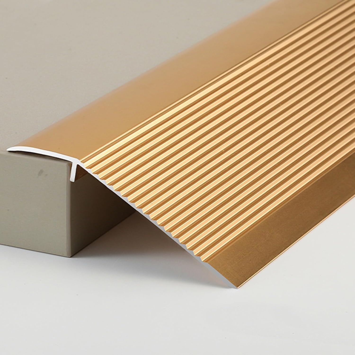 Door Floor Threshold Transition Strip, 10cm Aluminum Door Threshold Transition Strips for Wood to Tile Floor Joining Multicolor