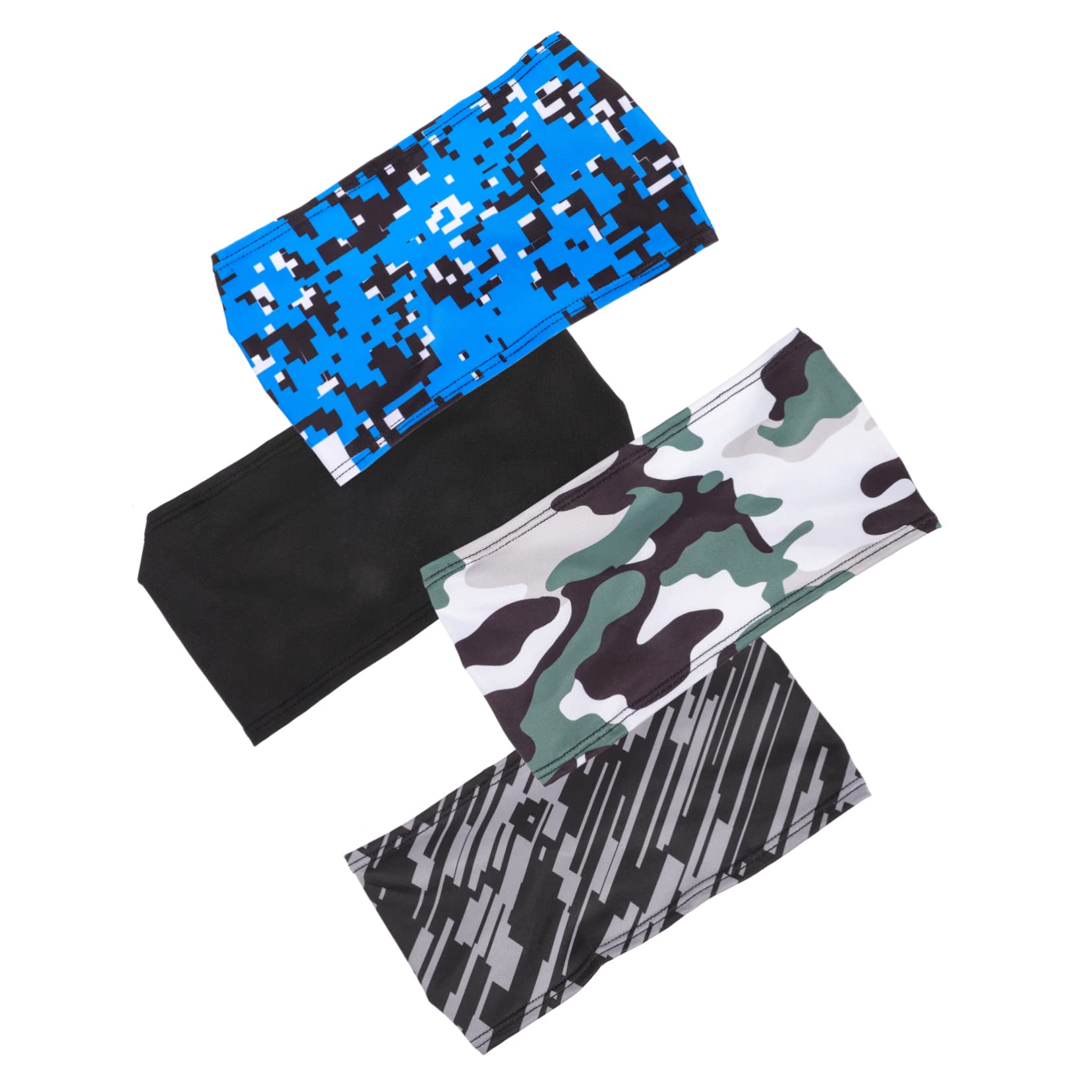 BESPORTBLE 5 Set Fascia Per Il Sudore Fasce Di Sudore Fasce Per Da Uomo Fasce Per La Testa Fascia Per Con Clip Fascia Antisudore Fascia Per Uomo Bande Poliestere 4 Pezzi * 5